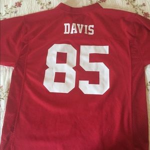 Youth Vernon Davis 49ers Jersey